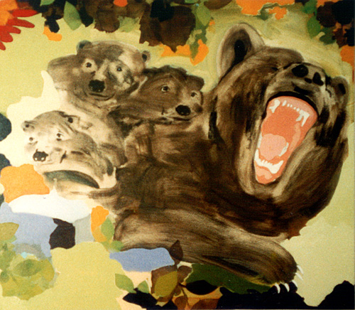 Plafondschildering Centrum voor Mondzorg Rhenen