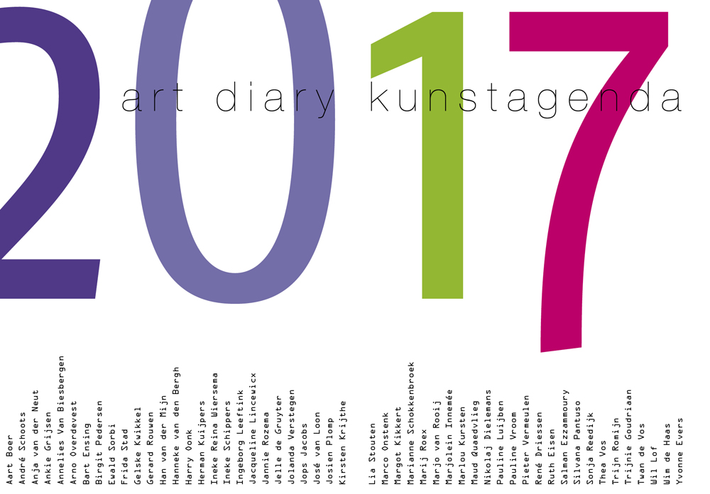 omslag kunstagenda 2017